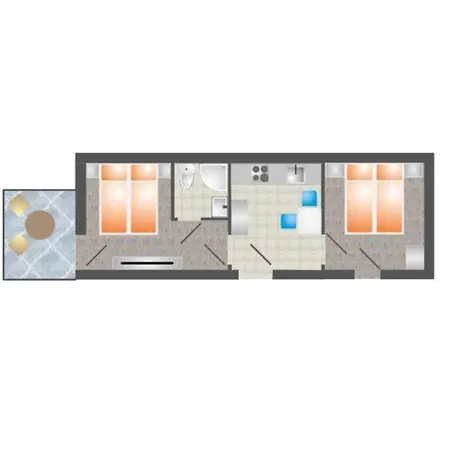 Silver Lelle Apartman Balatonlelle Exterior photo